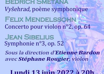 Concert de La Philharmonie, le 13/06/22 en l’église Saint Bernard à Strasbourg