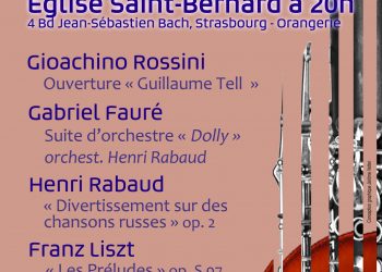 Concert de La Philharmonie, le 20/03/23 en l’église Saint Bernard à Strasbourg