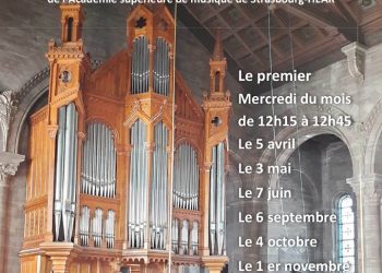 « Midi à l&rsquo;orgue » avec Ivan Terekhanov, le 5/04/23 au Temple Neuf à Strasbourg