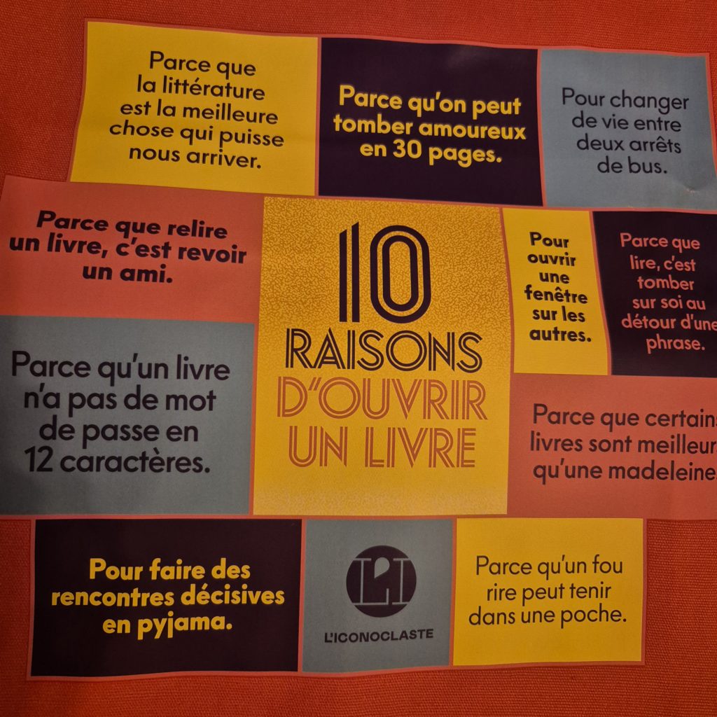 Tote bag reçu pour l'occasion